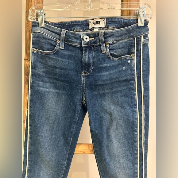 PAIGE Verdugo Piping ankle jeans size 25 in beautiful condition - Picture 4 of 5